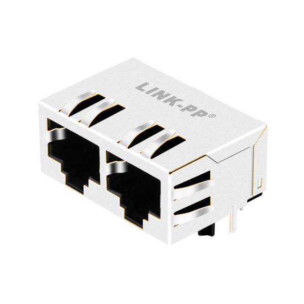 5406566-2 10/100 Base-T 1x2 Port Without Magnetics RJ45 Ethernet Connector Modules LPJEF102CNL