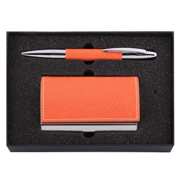 Office Promotional Business Gifts Advertising Luxury Pen Keychain Set
