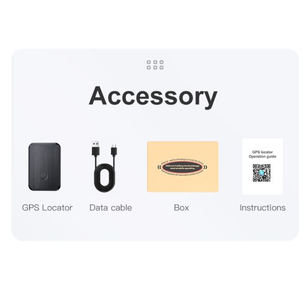 GF08 GPS Tracker Mini LBS Location Strong Magnetic for Vehicle Lithium Battery