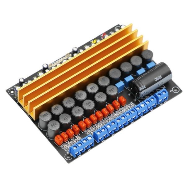 TPA3116 8-Channel Digital Power Amplifier Board 100W+100W+6*50W Class D DC18V-24V for Speakers