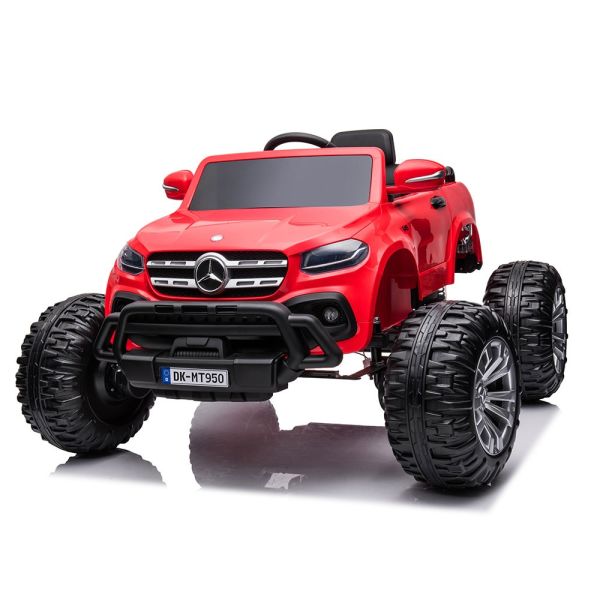 Двухместный детский автомобиль 24V 2022 разрешенный грузовик X-класса Monster Truck с лицензией на езду 24V