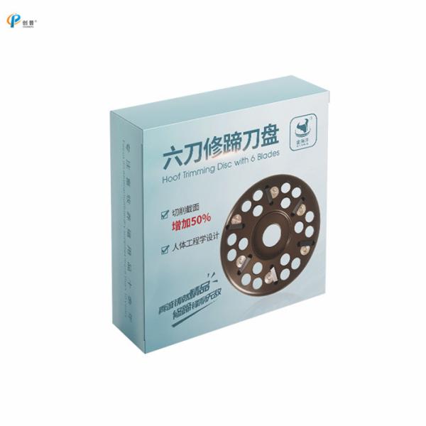 Aluminum Alloy Cow Hoof Grinder Disc Cutting With 4-6 Blades