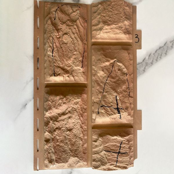 380V 50hz напряжение ПВХ Каменный боковой лист линейки с гарантией удовлетворенности