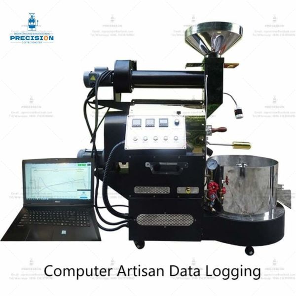 RoHS Нержавеющая сталь кофейная печь 3KG Умная кофейная печь