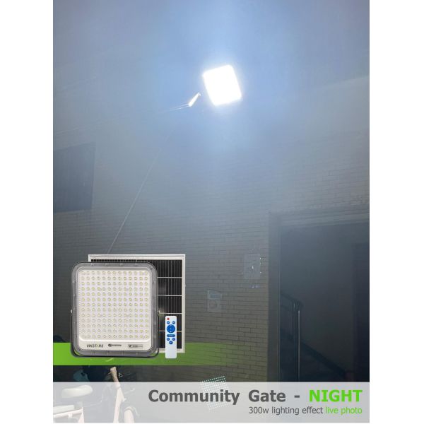 60 Вт 100 Вт 200 Вт 300 Вт светодиодный солнечный светодиод батарейка заменимая наружная водонепроницаемая