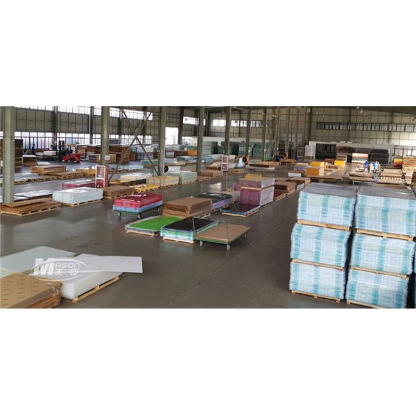 Environmental Protection 16mm Fireproof Acrylic Sheet For Subway