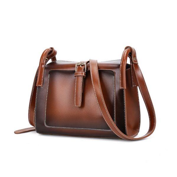 2016 new casual women's singles shoulder bag Messenger bag retro fashion retro pu waterproof