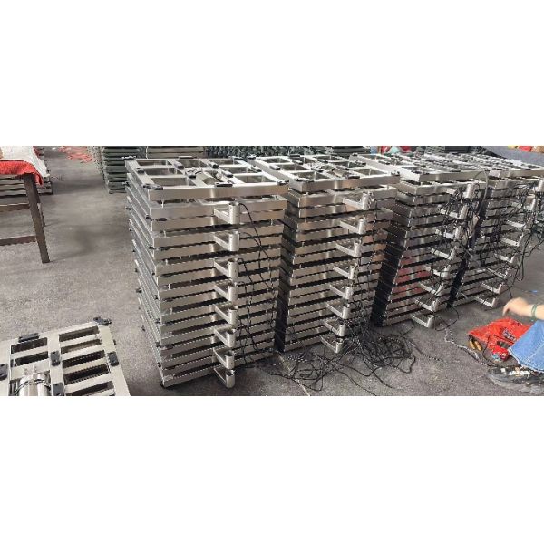 304 Stainless Steel Bench Scale 600 * 800 Mm 300kg Weighing Waterproof Platform Scale