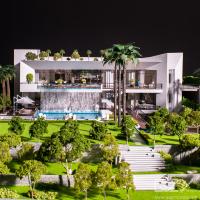DAR GLOBAL Architecture monochrome Modèle structurel 1/50 Arabie saoudite Villa Versace