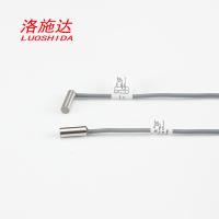 Codo Mini Shorter Inductive Proximity Sensor Swich del alambre 10-30v de dc 3 para el sensor de velocidad