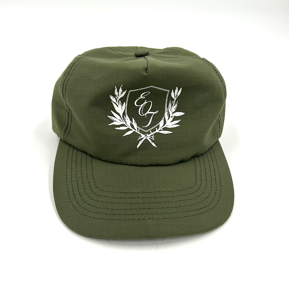 Low Profile Embroidered Snapback Caps Unstructured Pre Curved Brim Vintage 5 Panel Sports