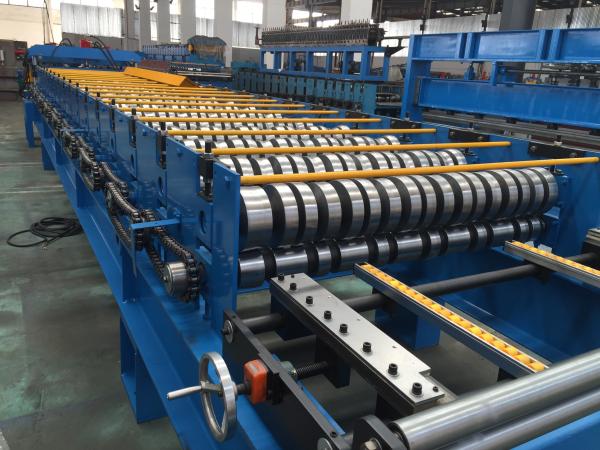 Rolo de aço de aço galvanizado da telha que forma a espessura da máquina 0.4-0.6mm