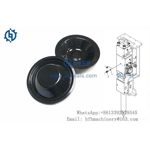 H70 Nbr Diaphragm Hydraulic Hammer Accumulator Repair Spare Parts Long Service Life