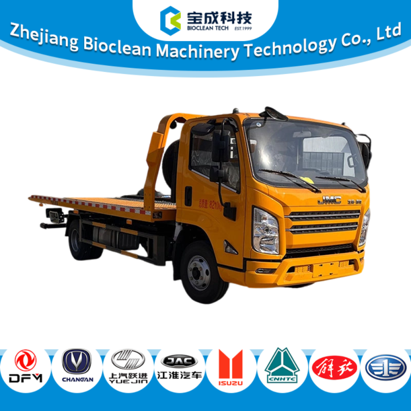 42 Automatic Flat-Bottomed Barrier Truck Rescue Vehicles Diesel Fuel Euro6 Barrier Cart