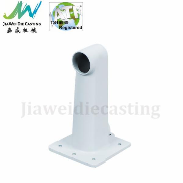 High Pressure Die Cast Aluminum CCTV Camera Parts / Surveillance Mounting Brackets