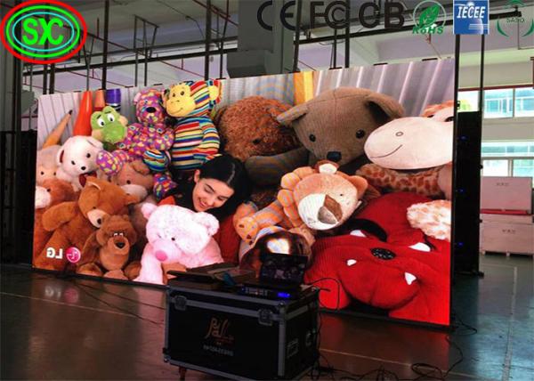 Exposição de diodo emissor de luz interna livre alugado da cor completa de Dixed HD 1R1G1B
