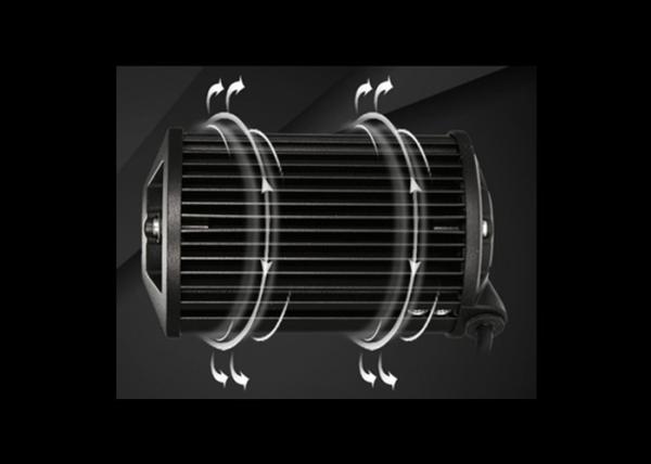 5 Inch Off Road Running Lights Two Row 72W Flood Beam High Brightness