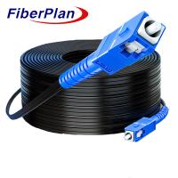 Le câble de décharge de fibre LC SC FC ST DIN UPC/APC SM G652D Fibre 3m à 1000m