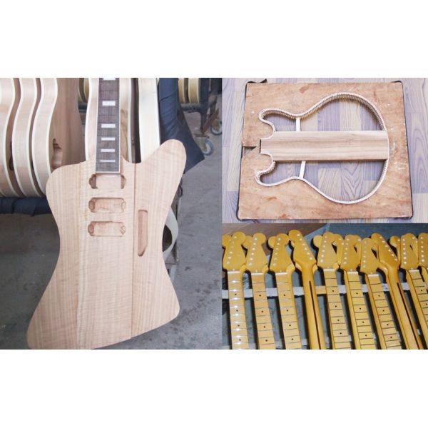 2017 LAVISH new style Grass green FMS custom Solid ELM electric guitar fingerboard ebony Free shipping Factory direct sa