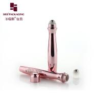 SRS8447-15ML Taille Forme unique Injection soufflante Couleur Pantone personnalisée Gel de soin de la peau brillant Bouteille enroulée Emballage PETG