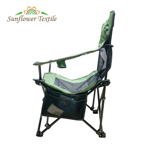Green Steel Pipe Oxford Fabric Foldable Fishing Chair Light Folding Chair Fishing