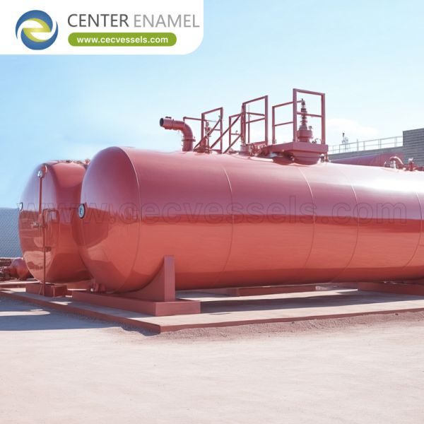 Welded Stainless Steel Tanks Corrosion Resistant Seamless for Crude Oil Storage