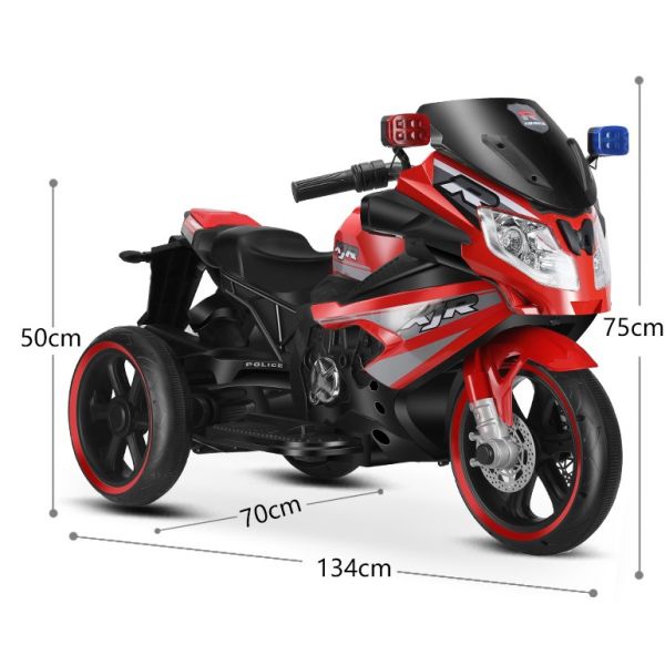 Детские электрические 3 колеса Мотоциклы игрушки ездить на 12В автомобиля для детей