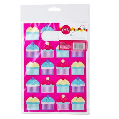 Sac en plastique coloré de butin pour Noël/partie de Pâques/Halloween