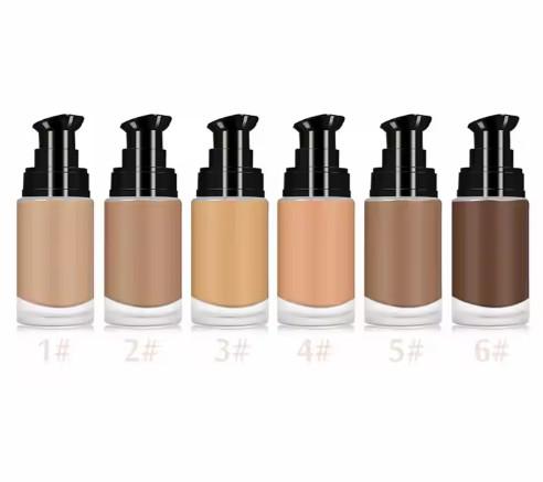 Private Label High Quality Cosmetics Concealer Long Lasting Natural Brighten Makeup Liquid Foundation