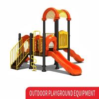 Equipo de entretenimiento tobogán de plástico Parque de juegos al aire libre Swing Set personalizado Niños