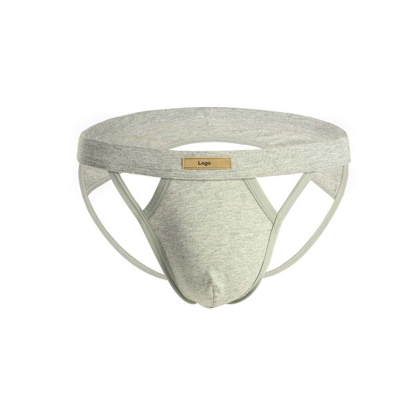 Sexy Men'S Low Rise Boxer Briefs Underwear Soft Cotton Intimate Jockstraps Tight Thongs