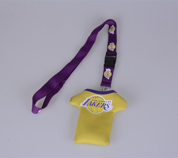 Neoprene phone pouch hanging lanyards,OEM polyester neck lanyard with Neoprene phone pouch