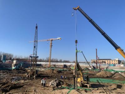BVEM 2600 r/min rotation speed hydraulic vibroflot pile driver