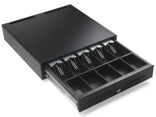 Heavy Duty Cash Register Drawer With 5 Bill Compartments And 5 Removable Coin Trays