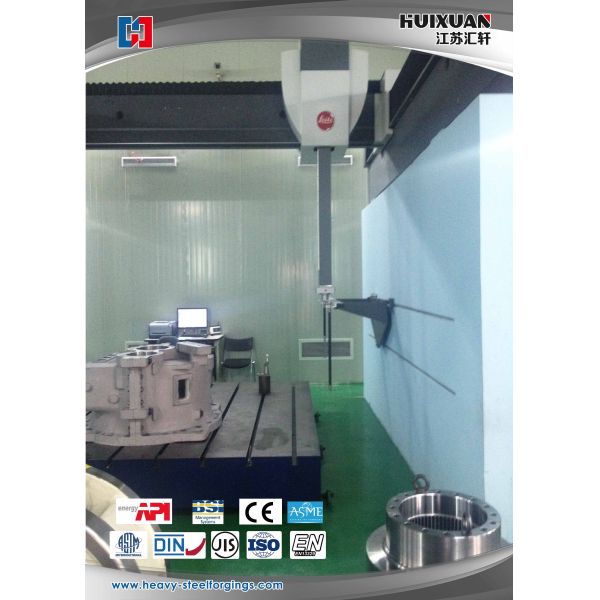 Heat Treatment Gear Blank Forging QT Alloy High Precision Gear Shaft