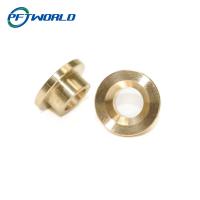 Componente que muele de torneado de la precisión de las piezas del metal de cobre amarillo del CNC de las piezas del CNC que trabaja a máquina que muele