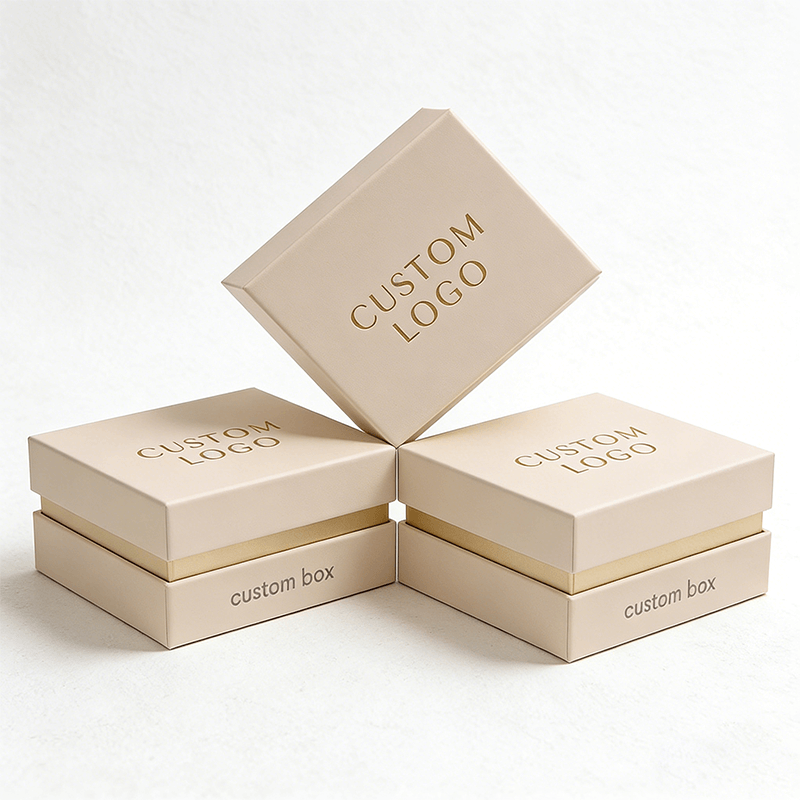 Custom Rigid Cardboard Paper Boxes Lid and Bottom Lid Plush Doll Paper Luxury Packaging Gifts Box