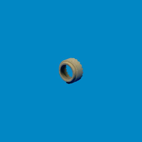 Custom Cordierite Ceramic Stud Ferrule for Chemical Equipment