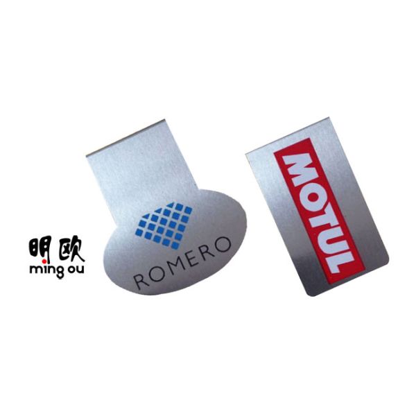 Large Capacity Money Clip Useful Design , Mens Silver Money Clip For Cash