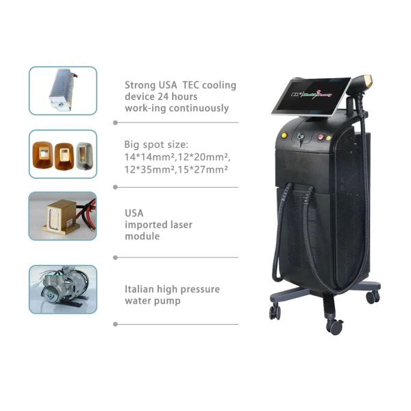 Лечение машины удаления волос лазера диода сопрано не инвазивное