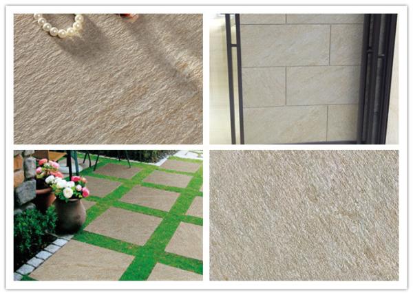 Material de construção bege amarelo 30 x 60 CM das telhas da porcelana do arenito