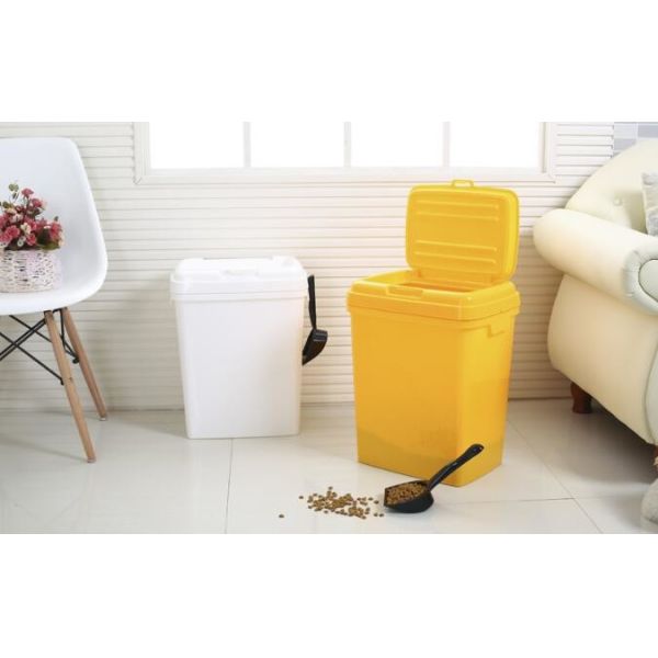 собачья еда распределителя ведра тары для хранения корма для домашних животных 40Л 15кгс 17льбс высококачественная запасенная подгонянная может положить в коробку для кота собаки