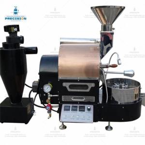 Coffee Bean Roasting Machine With Adjustable Drum Speed Hot Air Cycle