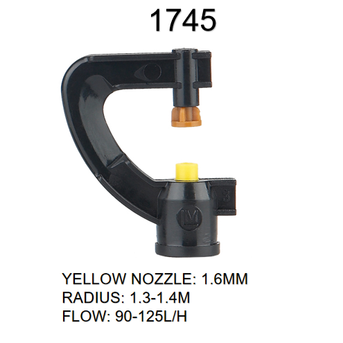 Atomization G Type Sprinkler for Agriculture Irrigation and Upside Down Refraction