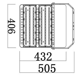 SUNRISE LED Street Lighting 300W