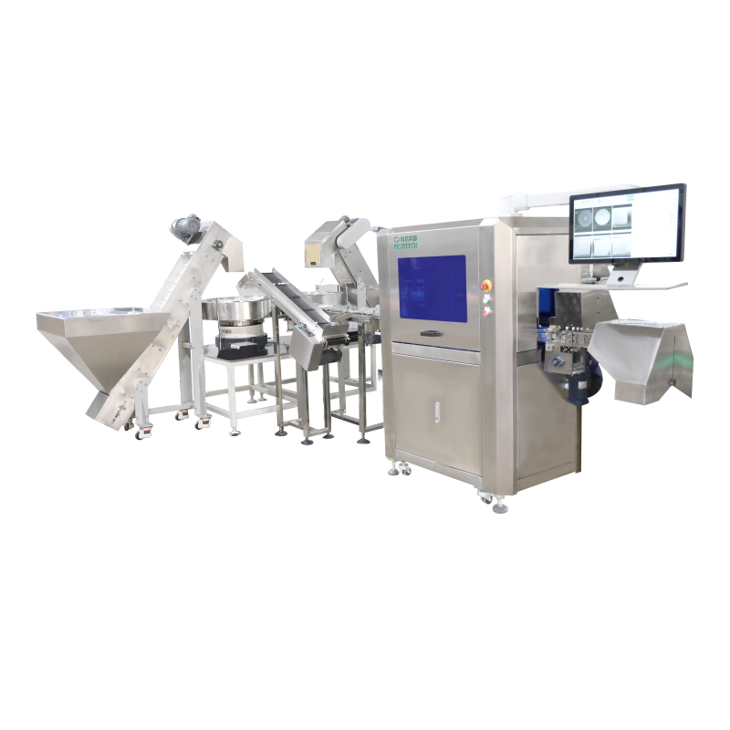 AI Vision Inspection Machine with 0.1 mm Precision 2500pcs/min Speed and 99.9% Accuracy for Automated Cap Inspection System
