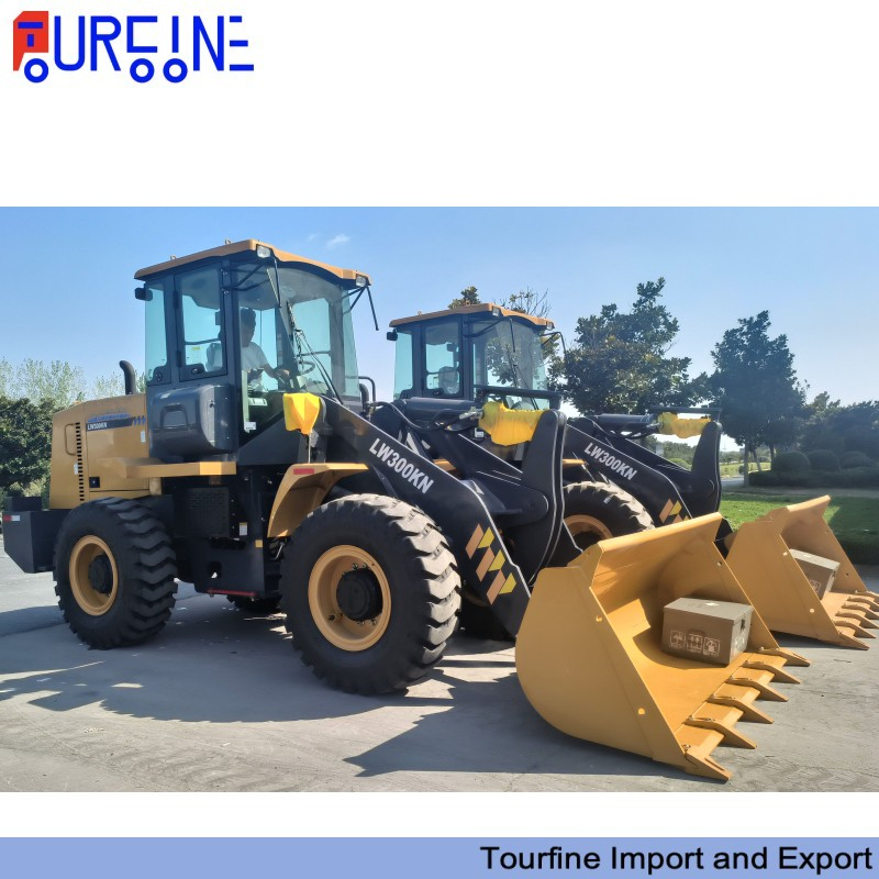 XCMG Wheel Front End Loader Construction Equipment LW300KN With 3 Ton Load