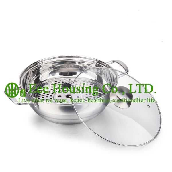 Stainless steel cookware/induction cooking pot / steamer pot/soup/mini pot kitchen