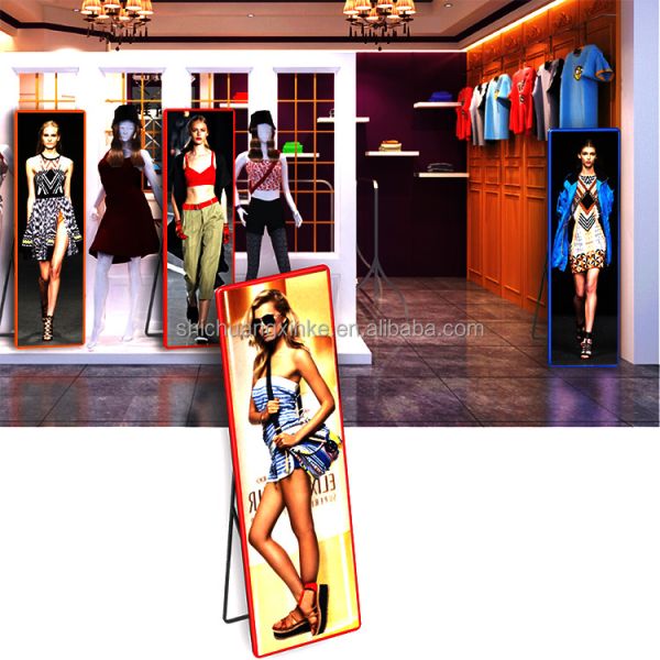 Pantalla de póster LED P1.53mm de última generación con configuración de color 1R1G1B y chips LED SMD2121