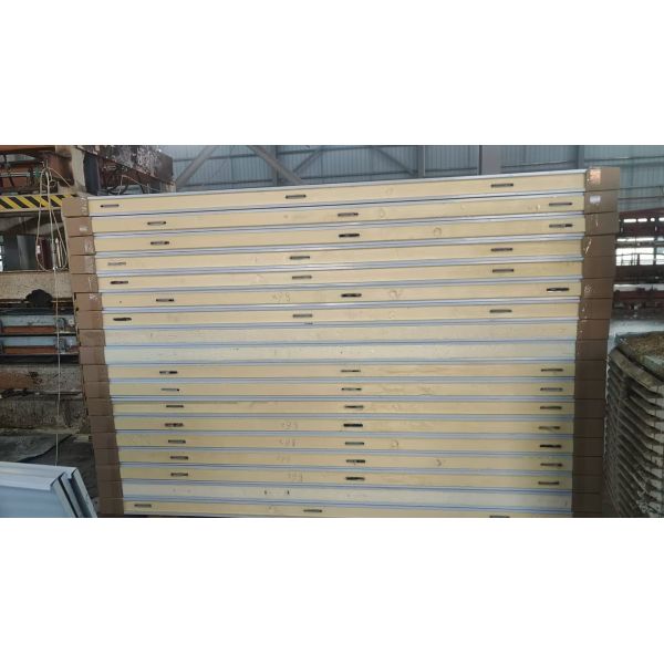 High Quality Thermal Insulated Pir Pu Container Cold Room Panels for Food Storage Refrigerated Warehouse Construction High